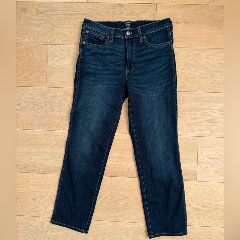 NWOT J. Crew High Rise Vintage Straight Women's Jeans